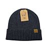 Premium Warm Soft Stretchy 100% Merino Wool Itch-Free Cuffed Knit Beanie Hats for Men and Women