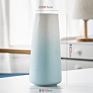 Professional Manufacture Gradient Blue Large Ceramic Flower Vase Morden