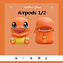 Protective for Airpods Cover 1 2 3D Lovely Pokemon Design Shockproof Silicone for Airpods Cases Pro for Apple Air Pod