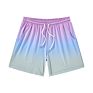 Quick Dry Full Color Changing Sublimation Shorts Spandex Polyester Running Men Shorts