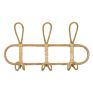 Rattan Wall Hooks Kids Garments Organizer Rack Clothes Hat Hanging Hook Rattan Hanger Kids Room Decor Hanger