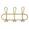 Rattan Wall Hooks Kids Garments Organizer Rack Clothes Hat Hanging Hook Rattan Hanger Kids Room Decor Hanger