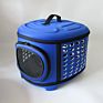 Real Fort Foldable Pet Dog and Cat Carrier Bag Eva Fabric Transport Bag
