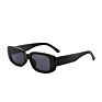 Rectangle Clear Shades Smart Unisex Uv400 Retro Steampunk Luxury Sunglasses