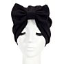 Retro Bow-Knot Knotted Headwraps for Women African Turban Pre-Tied Beanie