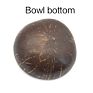 Reusable Containers Breakfast Vegan Salad Handmade Vietnamese Lacquer Coconut Shell Bowls Handicraft Natural Coconut Bowl