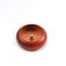 Round Mini Wood Incense Stick Holder Rosewood Style Incense Crafts Home Office Decoration