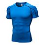 S-Xxl Men Short Sleeve Compression Shirt Base Layer Undershirts Active Athletic Dry-Fit Top