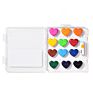 Sales Rts Washable Kids Crayons Multi-Color Art Crayon Set Heart Shape Erasble with Eraser for Children Drawing