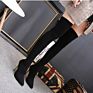 Sell Black Long Boots Woman Over-The-Knee Sock Booties Stiletto Heel Women's Boots