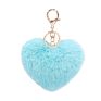 Sell Cheer Heart Key Chain Fluffy Keychain Pompom Tassel Pompom Ball Pom Pom Keychain