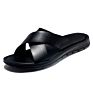 Sell Leather Men Sandals and Slippers Mens Genuine Leather Slippers Outdoor Beach Slippers for Men