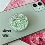 Sell Mobile Accessories Holder Glitter Round-Shaped Fold Phone Stand Popular Socket