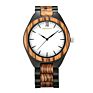 Shifenmei Drop Shipping Anniversary Gift Engraved Wooden Men Watch Wristwatches Natural Ebony Customized Wood Watch