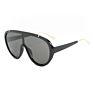 Shiny Classic Uv400 Man Women Big Frame Shades Sunglasses