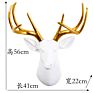 Simulation Animal Wall Decoration and Wall Hanging Deer Head Wall Hangings Creative Pendant Living Room Craft