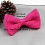 Single Deck Men Women Solid Color Bowknot Lovely Knit Bowtie Adjustable Neckwear Designer Knitting Butterfly Bow Tie