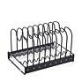 Single Layer Dish Drainer Rack Bowel Organizers Dishes Drying Shelf Folding