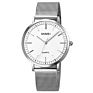 Skmei 1664 Minimalist Womens Quartz Wristwatches Ultra Thin Stainless Steel Ladies Watch