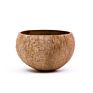 (Small) | Made from a Reclaimed Coco Shell | Eco Friendly, Biodegradable | 1 Bowl Sold Handcrafted Raw Coconut Bowl