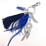 Small Handmade Feather Dream Catcher Keyring Keychain Decor Car Bag Hanging Decoration Pendant Dreamcatcher Gift