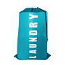 Smile Shape Nylon Laundry Bag Wash Me Travel Storage Pouch Machine Washable Dirty Clothes Organizer Wash Drawstring Bag