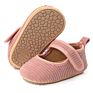Soft Sole Corduroy Resistant Baby Girl Casual Shoes First Walker Pre Walker Non-Slip Moccasins Dress Shoes