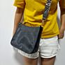 Solid Pu Crossbody Bag with Attractive Long Leopard Shoulder Strap Dma61895