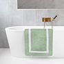 Specially Design Microfiber Jacquard Bath Mat anti Slip Bathmat