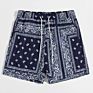 Sport Shorts Plaid Drawstring Shorts Men Patched Ombre Drawstring Swim Trunks