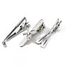 Sports Facilities Men Silver Copper Enamel Designs Engravable Tie Bar Pin for Suit