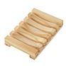 Stained Wooden Soap Dish Holder for Kitchen Bathroom Eco-Friendly Biodegradable