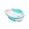 Stock 2 in 1 Convenient Shampoo Container Dog Bathing Shower Tool Pet Grooming Brush