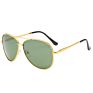 Stock Sun Glasses Uv 400 Mens Retro Metal Vintage Driving Finishing Polarized Sunglasses with Case