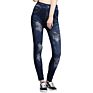 Stocks Womens Seamless Print Legging High Elastic Denim Jean Pants Jeans Jegging Ladies