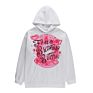 Street Wear Printed Warm Oversized Hoodies Women Fleece