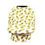 Stretchy Baby Car Seat Poncho Cover, Bamboo Spandex Breastfeeding Cover Nursing