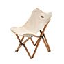 Style Foldable Outdoor Beech Wood Sling Beach Chair Picnic Leisure Camping Chair