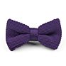 Style Men Women Soild Color Knit Bowtie Adjustable Double Deck Butterfly Bowties Designer Knitting Dress Knitted Bow Tie