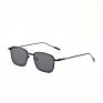 Sunborry Gradient Lens Metal Frame All-Match Street Beat Sunglasses Men Women