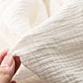 Super Soft and Cozy Your Size 100% Organic Cotton Double Gauze Muslin Baby Crib Fitted Sheet