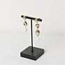 T-Bar Hanging Earrings Display Stand Jewelry Rack Holder Metal Gold Earring Display Stand for Jewelry Shop