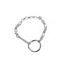 The of Stainless Steel O-Shaped Diy Handmade Accessories Splicing Chain Adjustable Bracelet