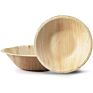 Thick Serving Areca Palm Leaf Compostable Biodegradable Eco Friendly Christmas Salad Small Bamboo Bowl