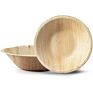 Thick Serving Bamboo Fiber Areca Eco-Friendly Compostable Biodegradable Disposable Natural Areca Palm Leaf Plate Bowl