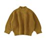 Toddlers Kids Knit Plain Pullover Long Sleeve Organic Oversized Baby Sweater Top