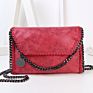 Trend Ladies Mobile Phone Bag Casual Shoulder Mini Crossbody Bag Chain Pu Leather Handbag