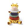 Tumama Baby Hand Training Stacking Toy Plush Stuffed Giraffe Stacking Tower Baby Soft Toys for Kids Education
