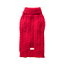Ufbemo Pink Red Grey Acrylic Christmas Designer Ropa De Perros Dog Sweater Pet Clothes