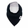 Unisex 8-Pack Gift Set 100% Organic Cotton Plain Color Triangle Absorbent Baby Bandana Drool Teething Bibs